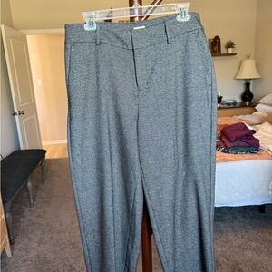 A New Day Gray Stretch Dress Pants Size 8 Ankle Length